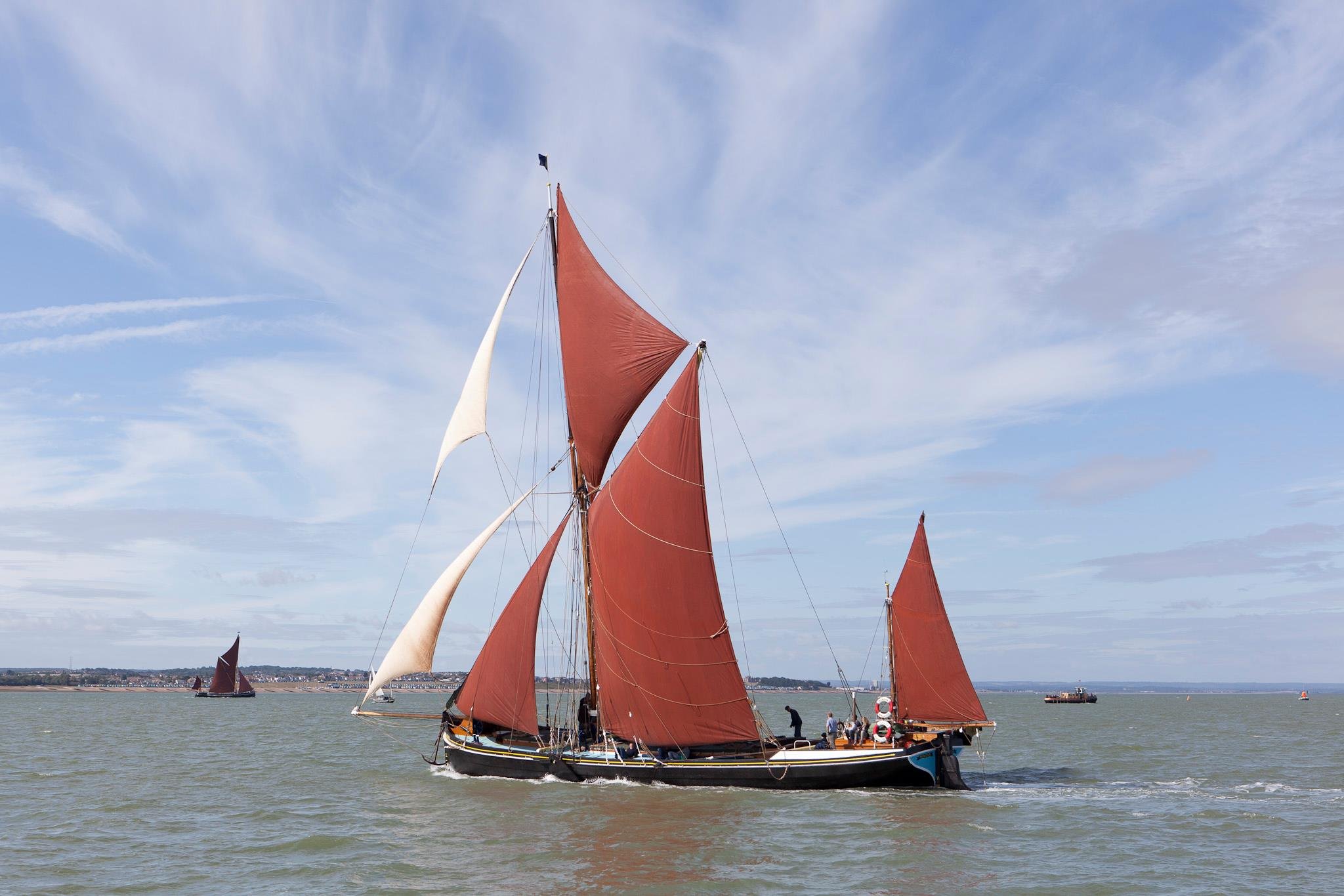 Sailing Barge Mirosa in 2017